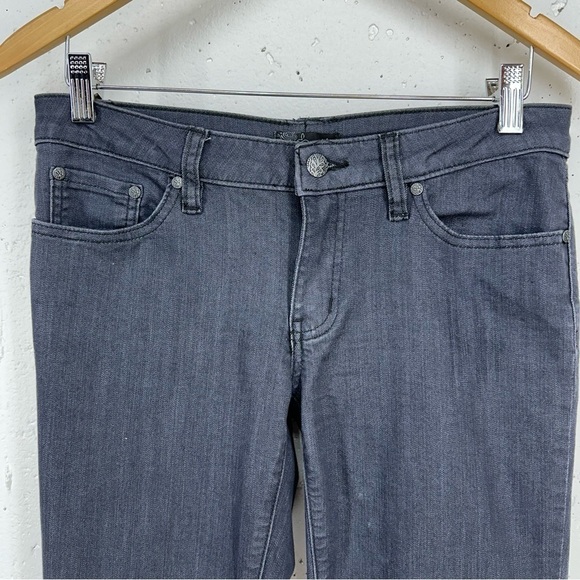 Prana Women's size 6 /28 Kara Gray Slim Fit Stretch Jeans - Picture 3 of 14